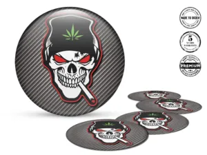 Rim stickers Racing Edition High Quality Dome Badges